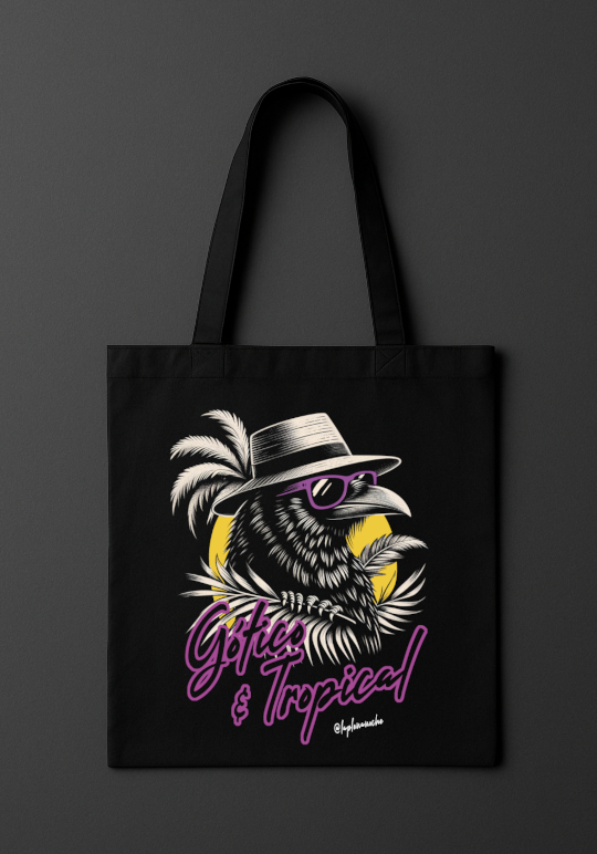 Totebag GÓTICO Y TROPICAL